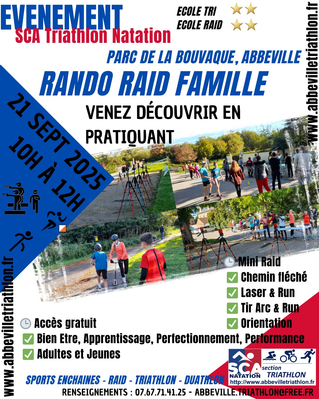 Affiche Rando Raid Famille Abbeville 2025