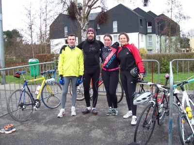 Catherine, Sylvain, Christophe et Aline