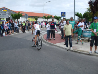 Stéphane SAUVE au départ vélo