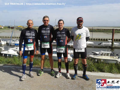 Frédéric G, Claude, Nicolas et Ludovic