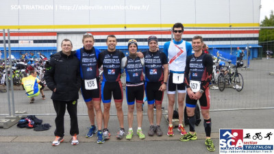 Nicolas, Claude, Stéphane, François, Mickael, Antoine et Emmanuel