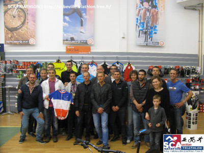 Célébration victoire Chpt France et Qualif Hawai