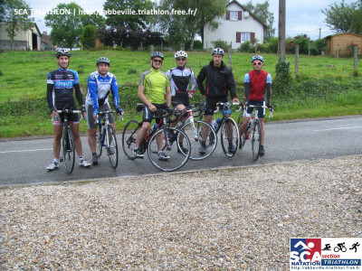 Les triathlètes abbevillois