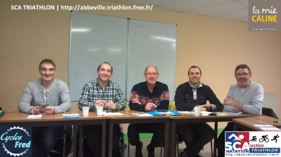 Claude, Francis, Sylvain, Laurent et Bruno