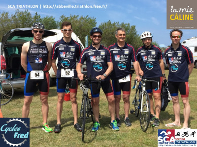 Eric, Simon, Bruno, Laurent, Edouard et Grégory