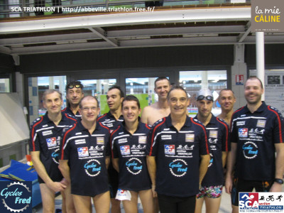 François DEBROUCKE, Frédéric GOSLIN, Sylvain BELLEMBOIS, Freddy LANGUE, Christophe COUPEL, Jean Luc 
