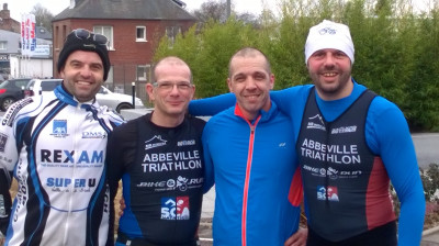 Stéphane, Sylvain, Frédéric et Mickael