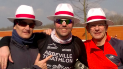 Sylvain, Frédéric et Eric
