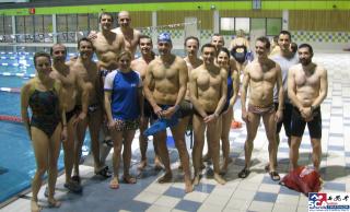 Le groupe entrainement avec Jessica