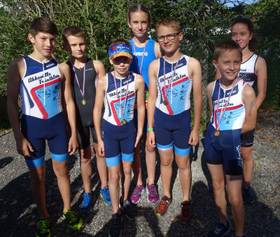 Les jeunes au Triathlon Amiens
