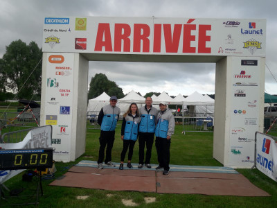 Claude, Laurent, Manon et Francis
