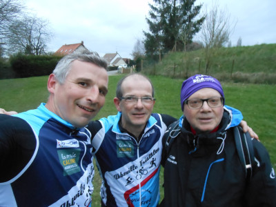 Petite participation ce lundi 20 mars,il manque Baptiste sur la photo