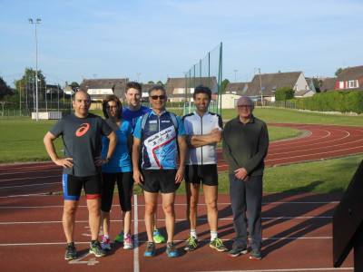 Séance de "cross-fit-training" dirigée de main de maître par Bruno