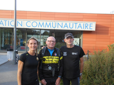 Une faible participation pour cette reprise du lundi.il manque Ludovic sur la photo