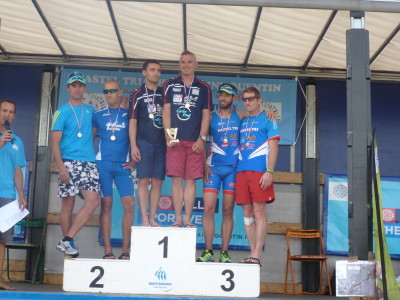 Podium François et Anthony