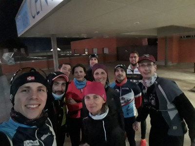 Une capacité aérobie pour nos triathlètes ce lundi soir.