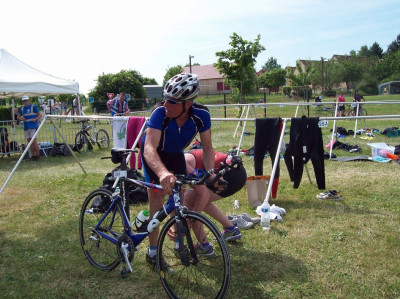 Pierre Boquet départ vélo