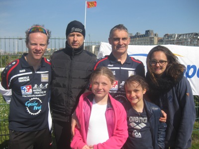 stephane chantreux, gregory wadoux, bruno le scornet et les filles