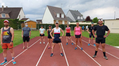2 x 3000 mètres à 85% de vma pour nos triathlètes