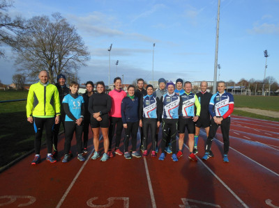 Les fêtes de fin d'année n'ont pas émoussé nos triathlètes. Un travail d'e.m.a rondement mené.