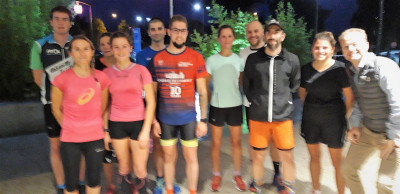 Fin de footing ce lundi ,juste avant l'orage