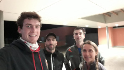 Séance de bosses sous la direction de Ludovic