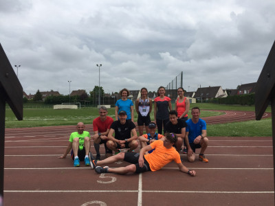 Entrainement CAP 3 x 500 m / 1000 m sur piste.