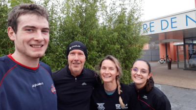Une séance spécifique cross ce samedi aux près Collard,animée par Philippe