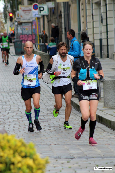 Christophe au marathon de Rennes