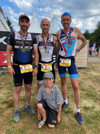 Ludo, Thibaut, Fred et Christophe